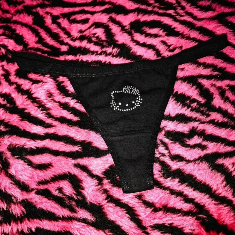 Sanrio Hello Kitty Sweet Sexy Panties Women Soft Cotton Thongs Female Mega Mart Center Sanrio Hello Kitty Sweet Sexy Panties Women Soft Cotton Thongs Female Mega Mart Center