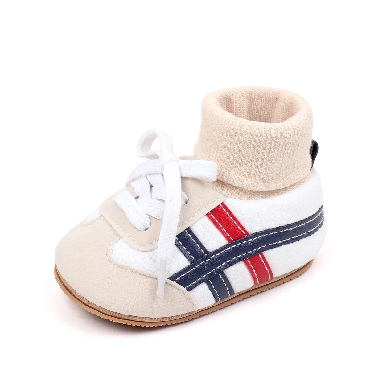 Baby Sock Shos Autumn and Winter Baby Girls Boys Ankle-covered Style 0-1 Year Old Anti Slip Fashion Design Newborn Infant Shoes