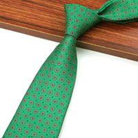 New 8CM Printing Ties For Men Necktie Paisley Floral Designer Scarf Tie For Groom Business Wedding Party