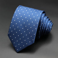 Fashion Casual Blue Red Yellow Floral Polka Dot Necktie For Men Business Gift Wedding formal Neck Ties Accessories