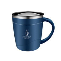 304 Stainless Steel Coffee Cup Mug With Lid Insulated Coffee Mug Double Wall Coffee Tumbler With Handle Heat-resistant Drinkware