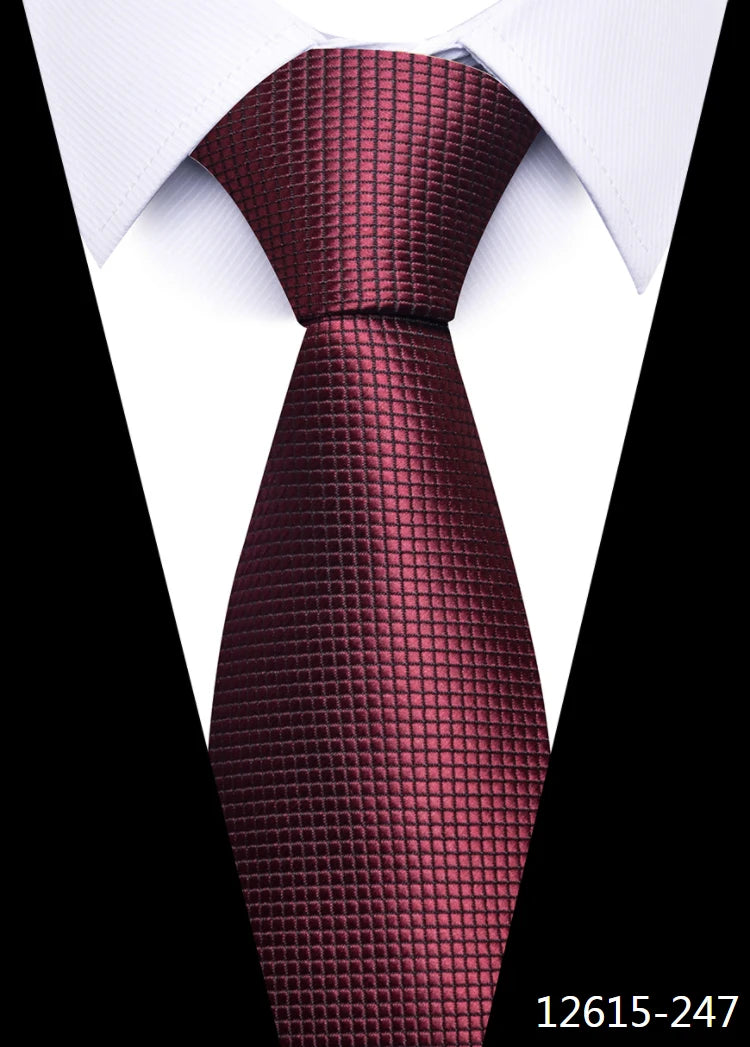 Newest Style 8 cm Necktie Man Blue Golden Striped Wedding Accessories Performance Tie Men Necktie Gravatas Fit Business
