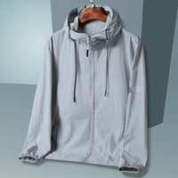 2025 Summer Hooded Jacket Men Women Sun Protection Clothing Fishing Hunting Clothes Quick Dry Skin Windbreaker