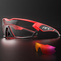 2023 NRC P-Ride Photochromic Cycling Glasses man Mountain Bike Bicycle Sport Cycling Sunglasses