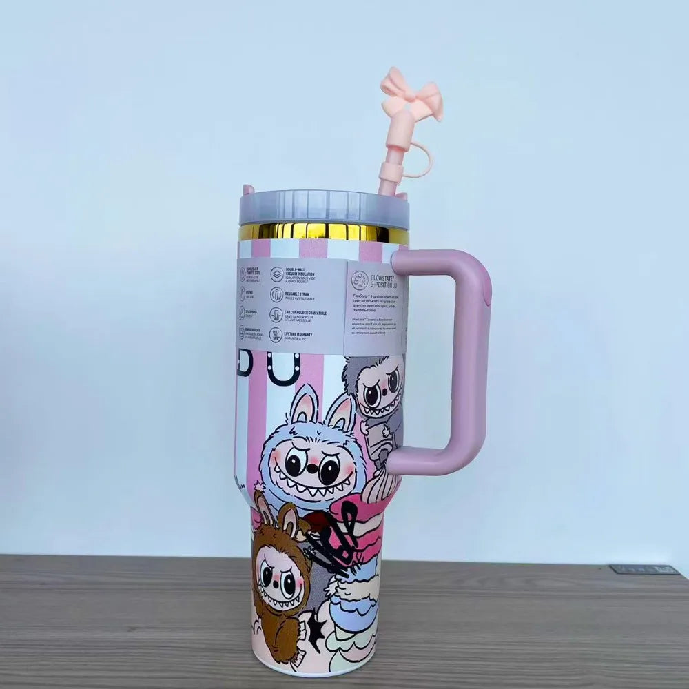 40OZ stainless steel insulated cup, stainless steel insulated vacuum insulated car cup sports outdoor travel 304