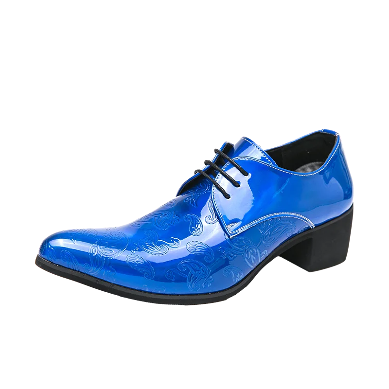 Hot Selling Gold Men's Chelsea Shoes Europe America Pointed Dress Shoes Trendy New Men's Formal Shoes Parties Free Delivery