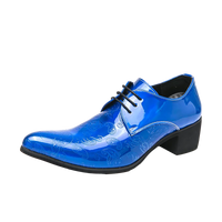 Hot Selling Gold Men's Chelsea Shoes Europe America Pointed Dress Shoes Trendy New Men's Formal Shoes Parties Free Delivery