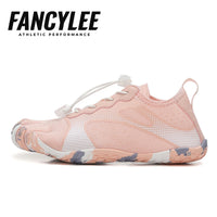 FANCYLEE Women Professional Five-Finger Barefoot Shoes Zero-Drop Bionic Minimalist Gym Deadlift Squat Training Sneakers 36-41
