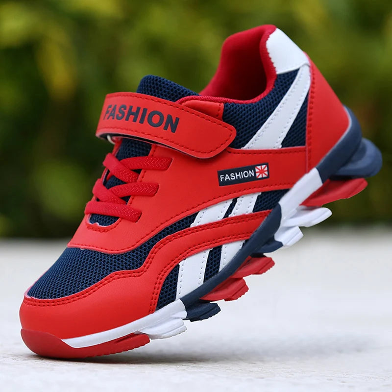 Children Sport Shoes For Boys Breathable Sneaker Lightweight Soft Soled Running Shoes Comfort Students Walking Casual Shoes