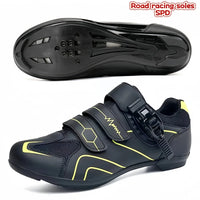 SPD Road Cycling Shoes Shock Absorption And Durable,Suitable For Racing On Long-Distance Roads,MTB Mountain Off-Road Riding Unis