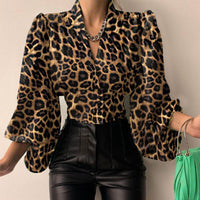 Celmia Vintage Blouses for Women 2023 Fashion Lantern Long Sleeve Buttons Front Crop Tops Sexy V-neck Shirts French Party Blusas