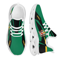 Summer Comfortable Mesh Sneakers Creative Jamaica Flag Design Women Running Shoes Student Hiking Walking Shoes Gift Footwear