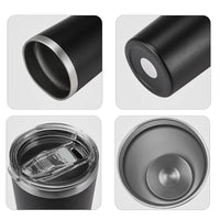 Steel Double Wall Coffee Mug 12oz 22oz Water Drinking Mug 350ml 650ml Insulated Thermos Office Car Vacuum Flask