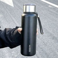 Gianxi Large Capacity Insulated Cup Portable Office Water Cup Girls' High Looks  Cute Couple Cup  Creative