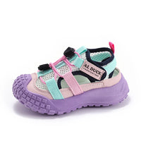 Spring New Mesh Breathable Childrens Sports Shoes Versatile Simple Campus Running Shoes Fashionable Foot Protection Casual Shoes