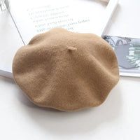 Winter Hats for Women Berets Painter Cap Autumn Winter Hat Female Flat French Artist Beret Girls Vintage Warm Casual New