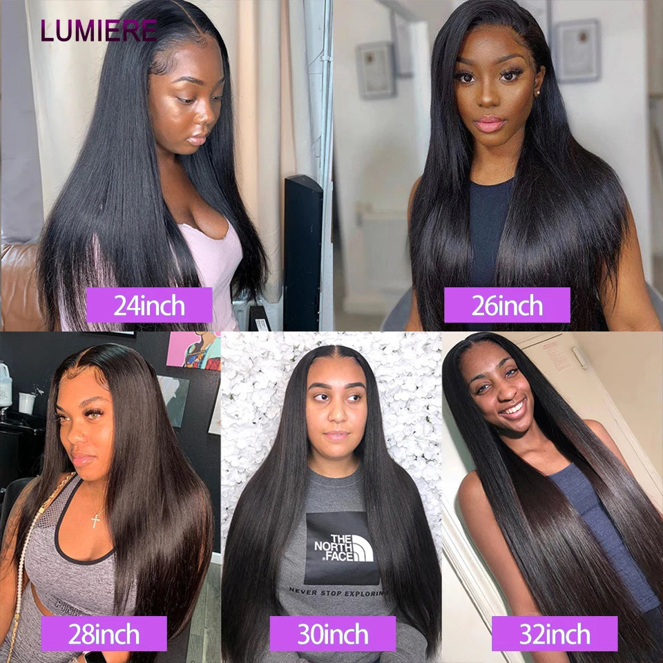 Bone Straight Hair Bundles Deal 100% Virgin Raw Human Hair Bundle 8-30Inch Hair Weave Extensions For Women Double Weft Wholeasle