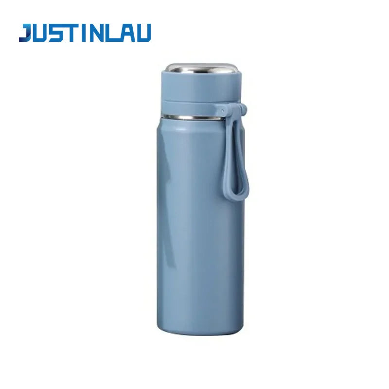 500/600ml Stainless Steel Vacuum Flask Cold&Hot Cup Thermos Cup Double Wall Car Cup Thermal Iced Travel Mug Coffee Insulated Cup