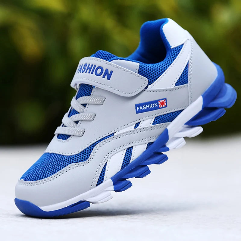 Children Sport Shoes For Boys Breathable Sneaker Lightweight Soft Soled Running Shoes Comfort Students Walking Casual Shoes