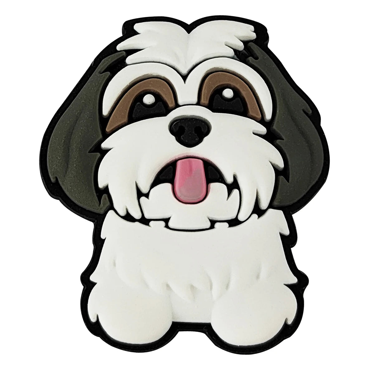 Cute Animals Dog Shoe Charms Pin for Crocs Accessories Charms Clogs Bubble Slides Shoe DIY Shoe Decoration Party Gift