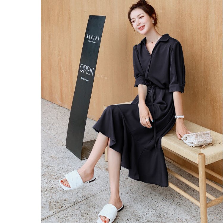 Midi Length Dresses New in Woman Evening Party Dress for Women 2023 Urban Harajuku Korean Style Clothes Summer Women's Clothing