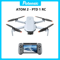 Potensic Original ATOM 2 Drone with PTD 1 Remote Control for Adults 4K Video, 8K Photo, 10KM, Vertical Shooting, AI Night Track