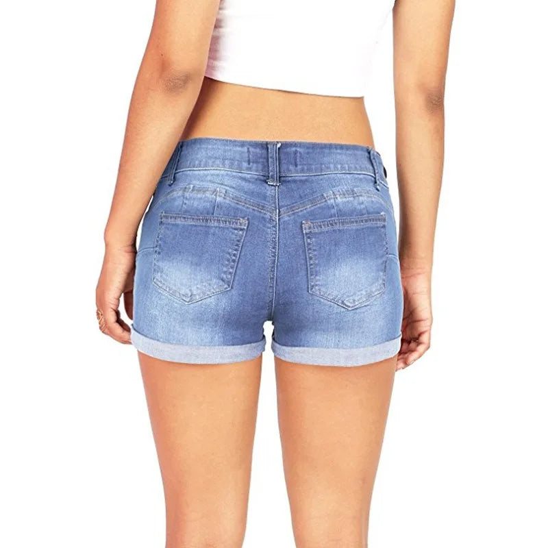 Women Denim Micro Shorts Summer Ladies Sexy Super Short Sexy Mini Shorts Night Club Woman Micro Denim Shorts 2025