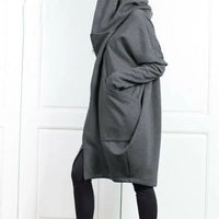 Hoodies Baggy Hooded Sweatshirt for Women Full Zip Up Woman Tops With Zipper New In Loose Harajuku Fashion Outerwears M E Basic