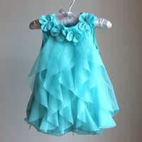 Christmas Baby Girls Dress Summer Chiffon Evening Birthday Party Dresses Kids Girl Clothes & Headband