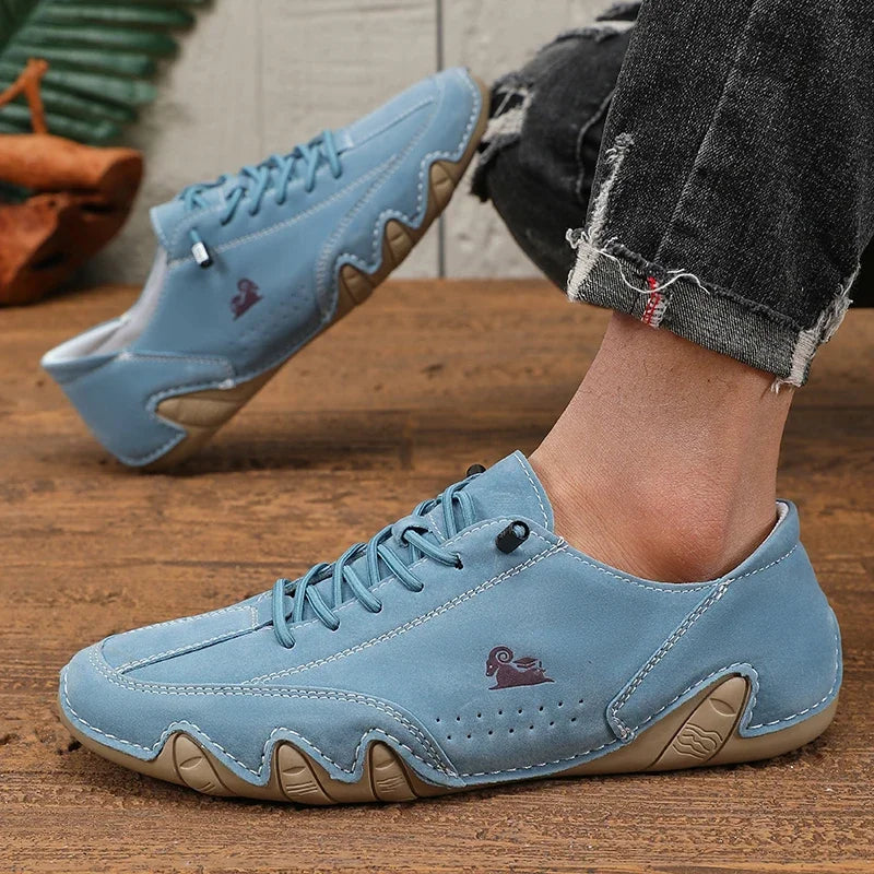 Durable Men's Running Shoes - Stylish High Top Design Women's Hiking Upper and Comfortable Rubber Sole Suitable for All Seasons