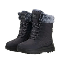 Winter Women's Boots Non-slip Plush Warm Snow Boots for Women Lace Up Platform Ankle Boots Comfortable Flat Shoes Cotton Shoes