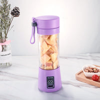 Portable Electric Juicer Cup USB Rechargeable Handheld Smoothie Blender Fruit Mixers Milkshake Maker Machine Food Grade Stirring