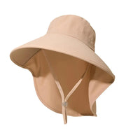 Outdoor Sun Bucket Hat for Women Girls Wide Brim Sun Hat Women Anti-UV Protection Hiking Fisherman Cap Neck Protection Sun Visor