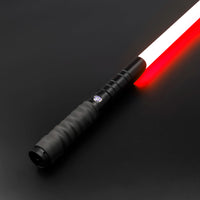 TXQSABER Lightsaber RGB Smooth Swing Heavy Dueling Metal Hilt Blaster Color Change Ghost Yoda Jedi Cosplay Toys Laser Sword