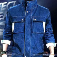 Jeans Work Clothes Electric Welding Clothes Spring Autumn Anti-scalding Anti-scalding and Anti-grinding Labor Protection Clothes