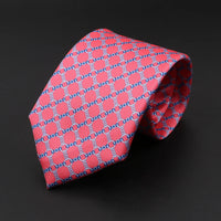 New High Quality Soft Silk Ties 51Colors Fashion 7.5cm Geometric Pattern Necktie For Men Wedding Business Meeting Suit Gravata