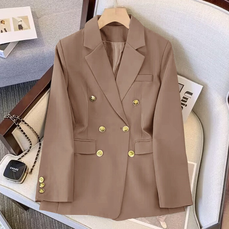 Spring and Autumn New Slim Fashion,Loose Temperament, High-end Sense Suit, Thin Top, Suit Jacket Woman Blazer Women Jacket Women