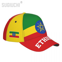 Unisex Ethiopia Flag Ethiopians Adult Baseball Cap Patriotic Hat for Baseball Soccer Fans Men Women