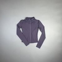 2025 New Yoga Coat Short Sports Jacket WOMEN'S Fitness Clothes Slimming Body Sculpting Zipper Yoga Jacket