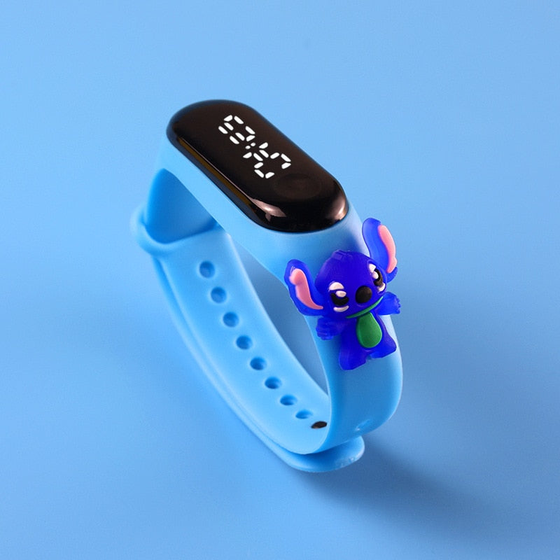 Relojes de moda para niños y mujeres, pulsera electrónica, reloj deportivo táctil LED, muñeca de Spiderman, reloj impermeable