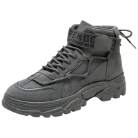 Tactical Boots Men Work & Safety Shoes Casual Sneakers Genuine Leather Men's Motorcycle Boots Mens Shoe Free Delivery Shoes High