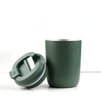 Insulated Water Bottle Thermal Coffee Travel Mug Tumbler Cup Stainless Steel Vacuum Insulated Thermos Flasks Leakproof Drinkware