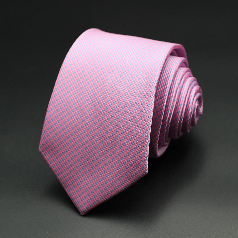 Fashion Casual Blue Red Yellow Floral Polka Dot Necktie For Men Business Gift Wedding formal Neck Ties Accessories