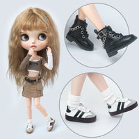 Blyth Shoes Sports board Shoes training sneakers Fashion Casual Shoes  for Ymy Licca Azones Ob22 24 27 Doll Accessories