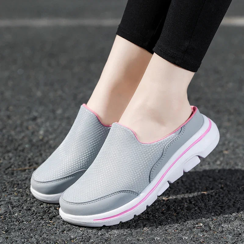 Ngouxm Men Slippers Summer Breathable Home Indoor Slippers Men Thick Bottom Slides Fashion Couple Walking Shoes Chanclas Hombre