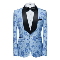 2026 New Men's Dark Brown Suit Jacket, Wedding Business Dress Coat, Slim Blazers, Costume, Asian Size, M-5XL, 6XL