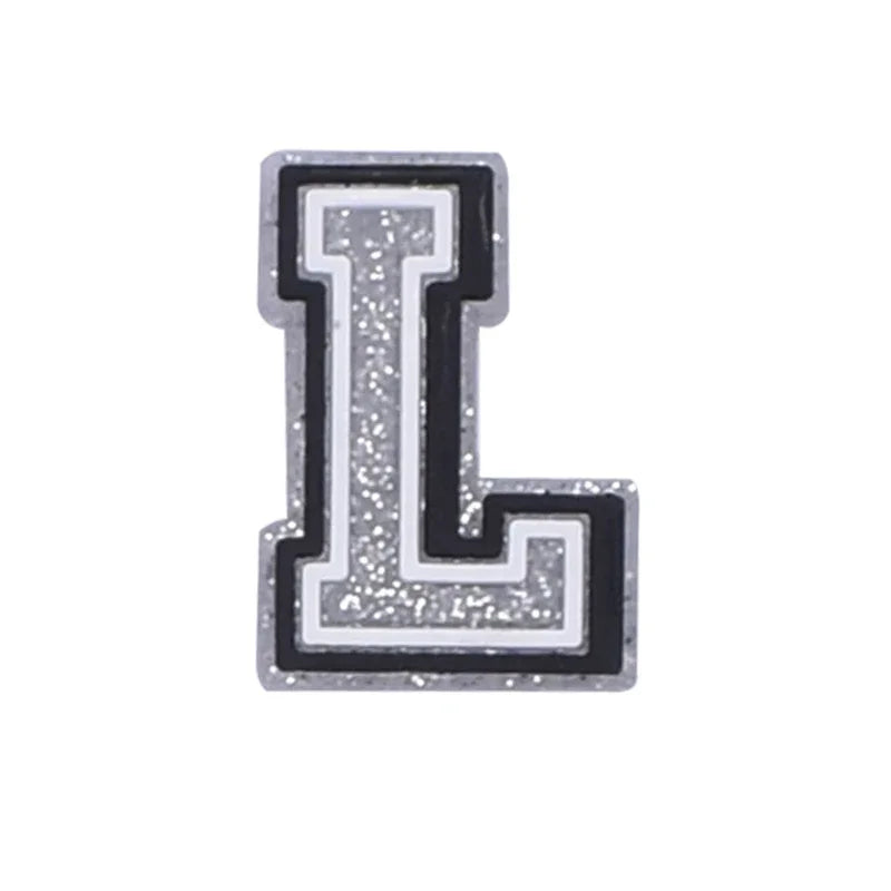 Hot Sale 1Pcs Letter Shoe Charms Decorations for Crocs Accessories Alphabet Pins Women Xmas Party Favors Gifts