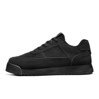 Four-season Men's Large-sized Solid Color Low-top Round Toe Comfortable Soft-soled Lightweight Anti-slip Vulcanized Board Shoes