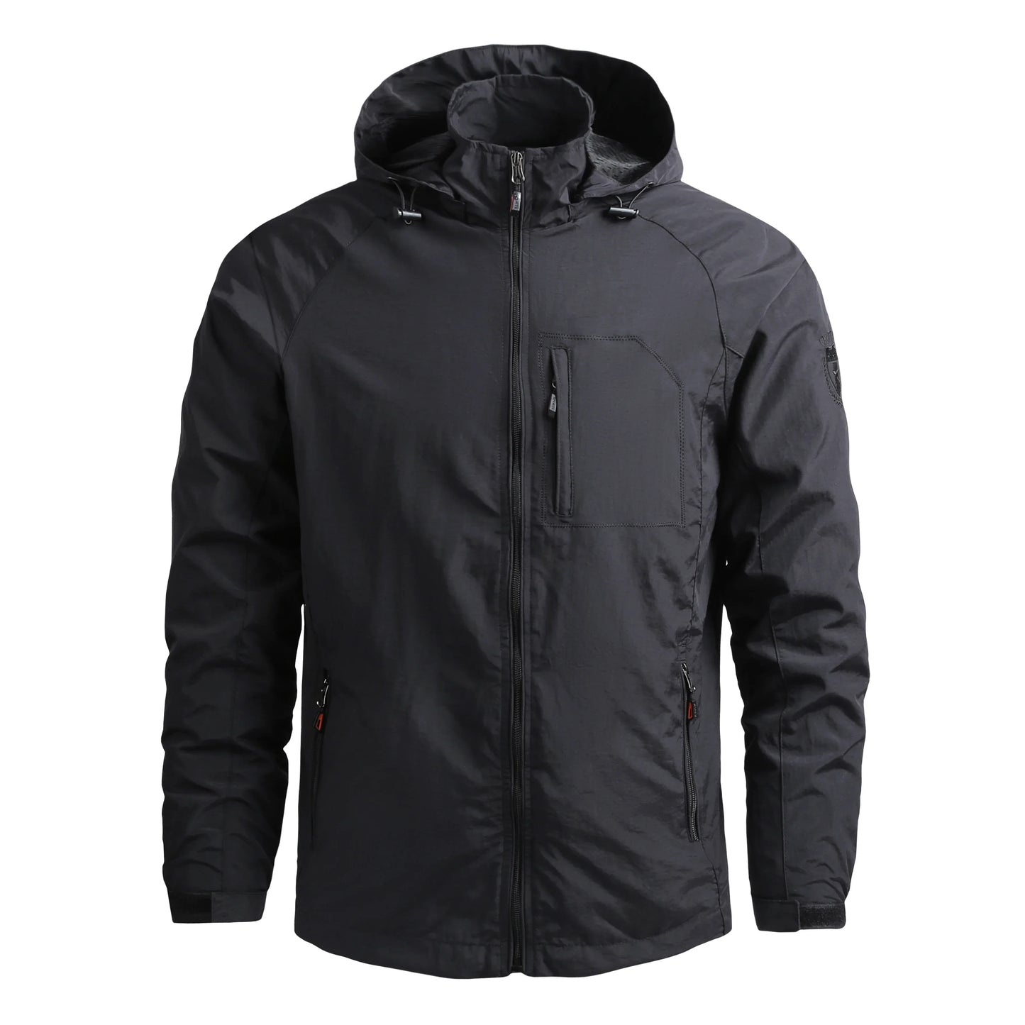 Men Outdoor Hiking Jackets Waterproof Hooded Windbreaker Coat Men 2023 Autumn New Casual Jacket Retro Sports Jackets Men