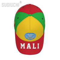 Unisex Mali Flag Malian Adult Baseball Cap Patriotic Hat for Baseball Soccer Fans Men Women